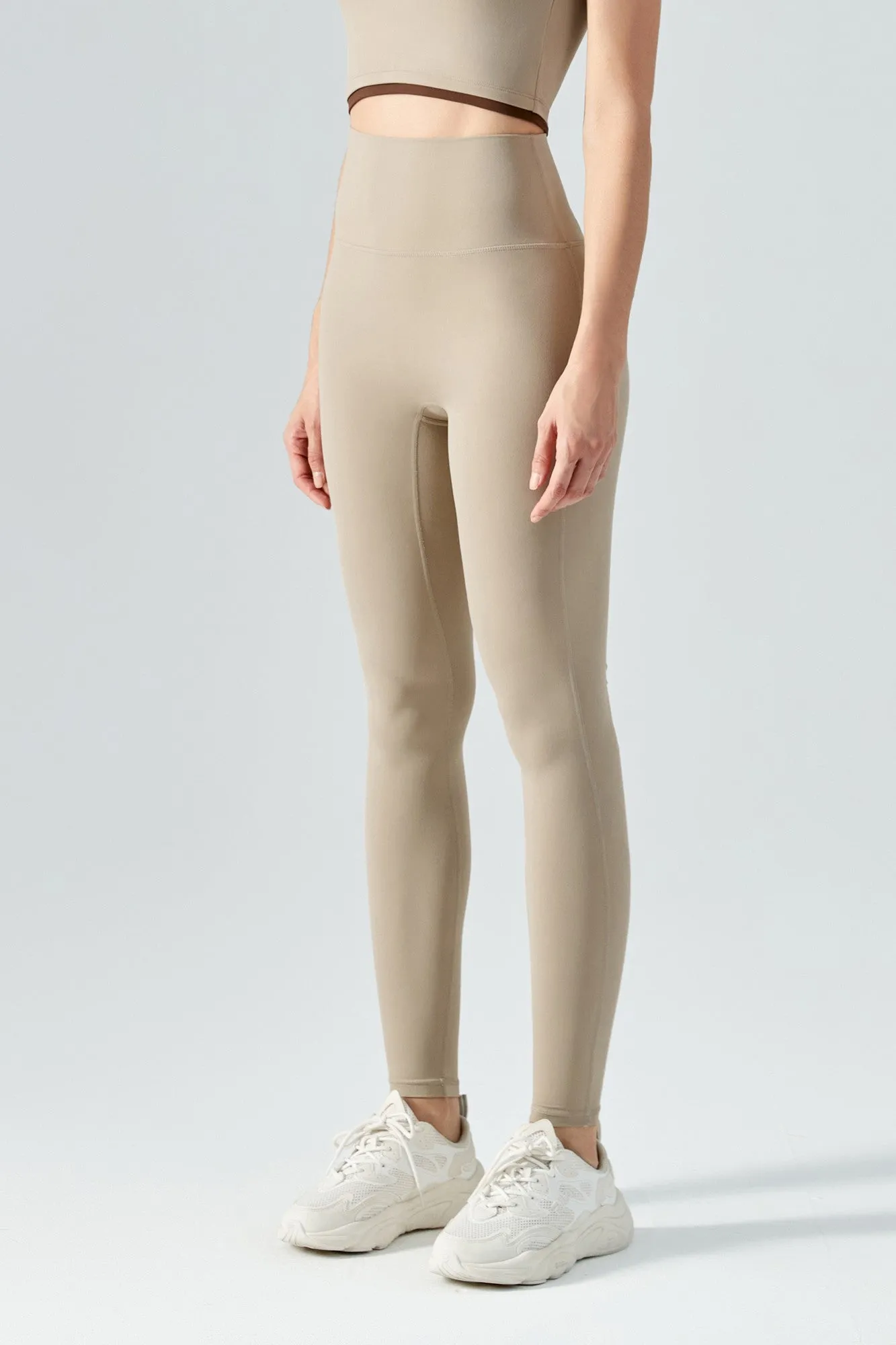 Contrast Edge Sports Bra & Leggings Activewear Set