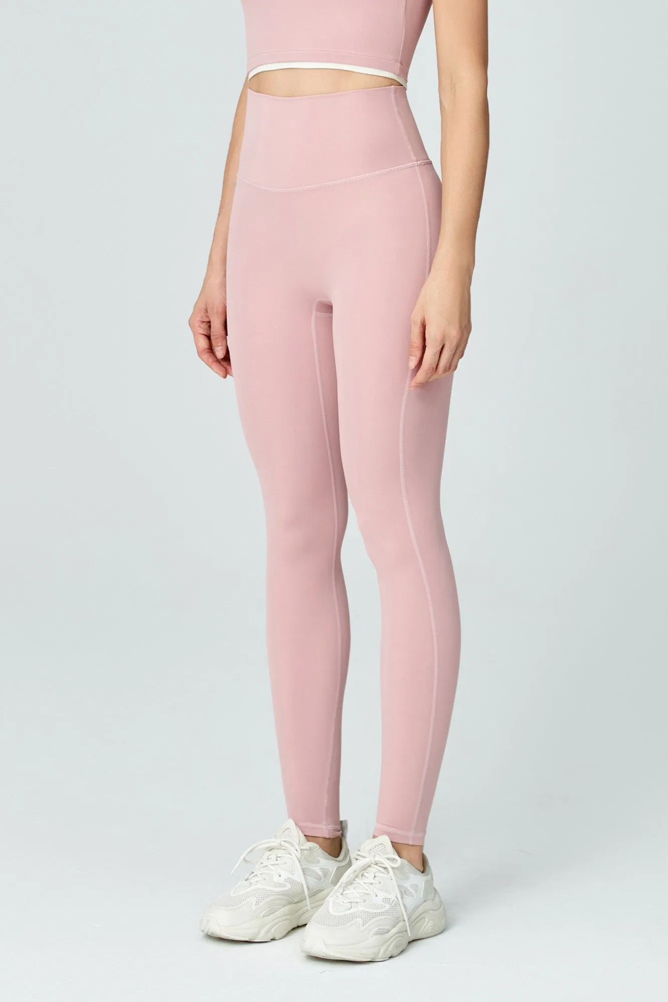 Contrast Edge Sports Bra & Leggings Activewear Set