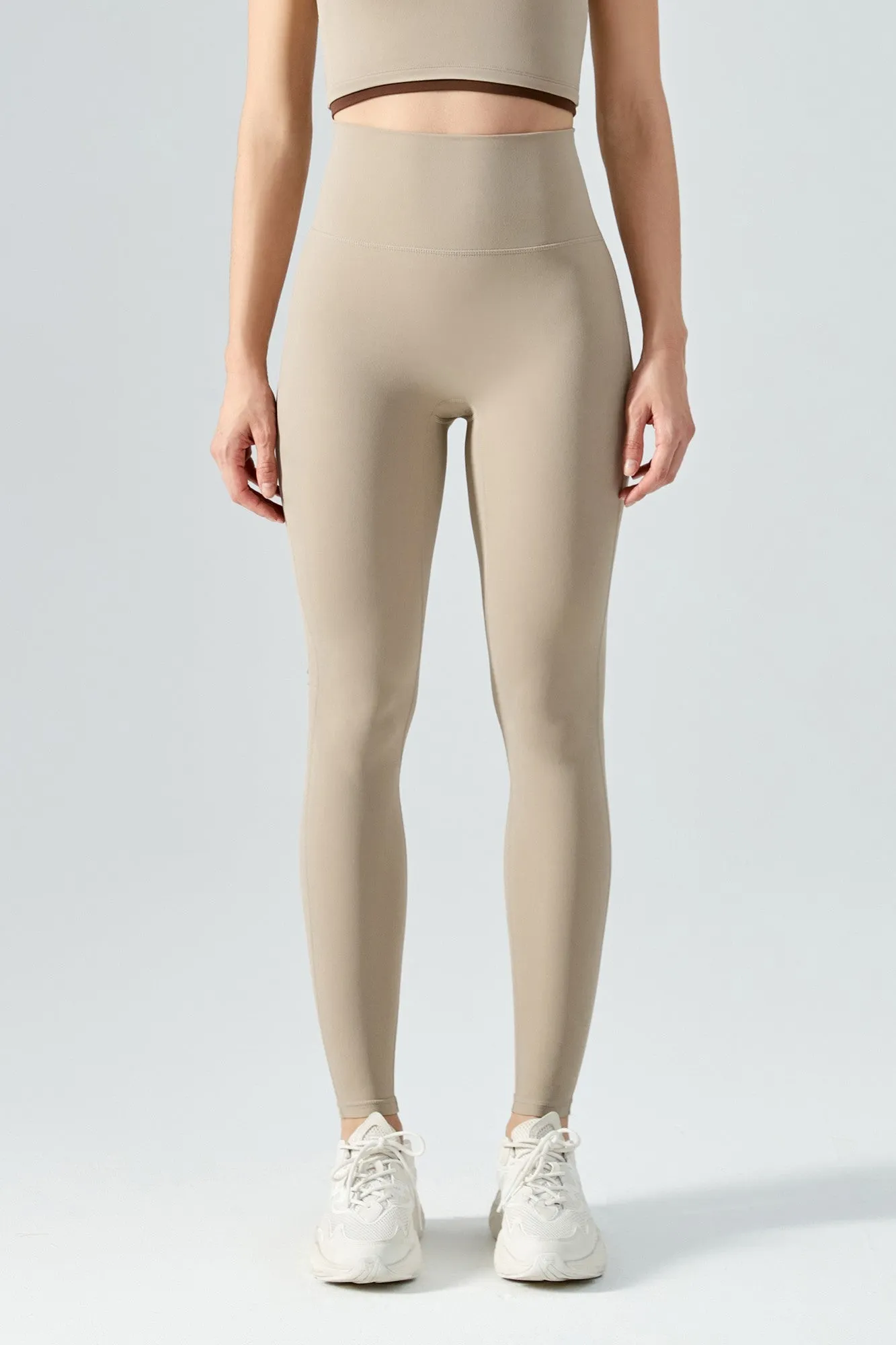 Contrast Edge Sports Bra & Leggings Activewear Set