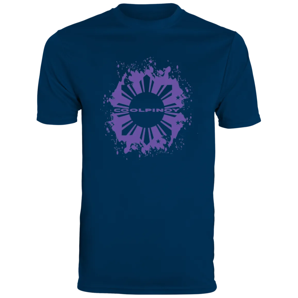 CoolPinoy Ube Splash Moisture-Absorbing Shirt