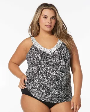 CORE TANKINI | CAST-BLACK