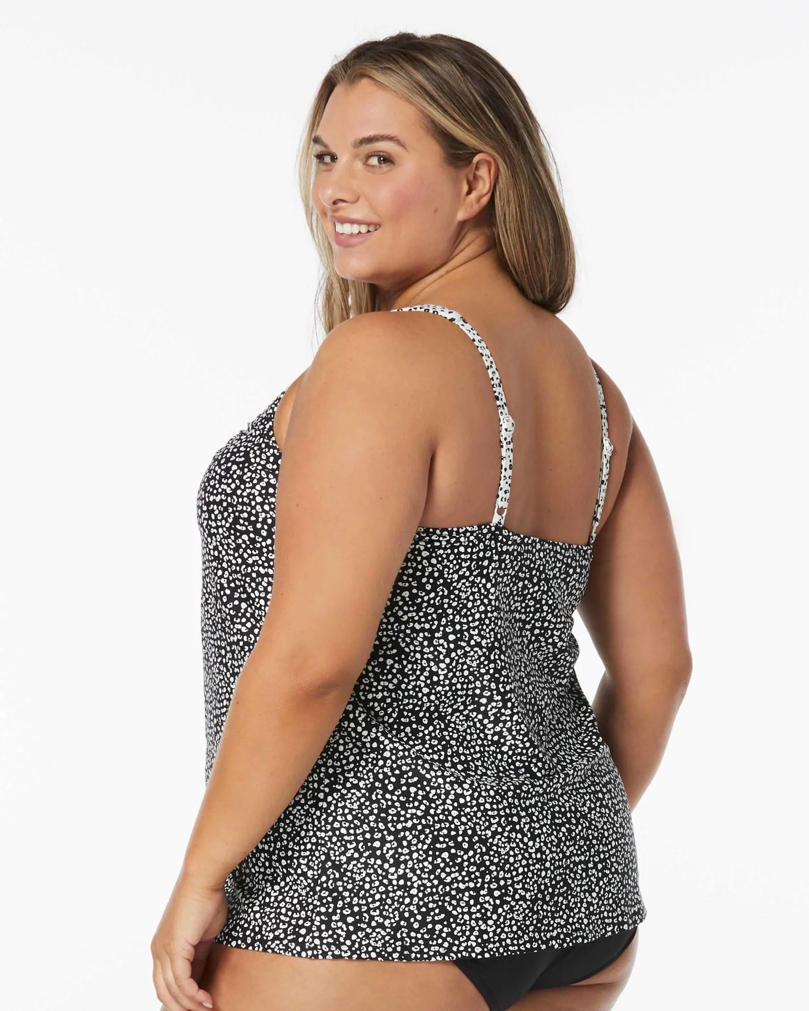 CORE TANKINI | CAST-BLACK