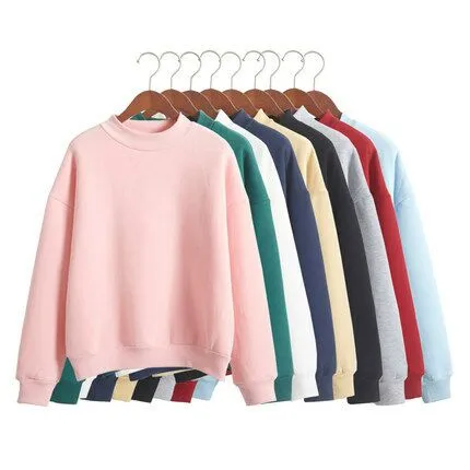 Cozy High Neck Sweatshirt for Everyday Wear
