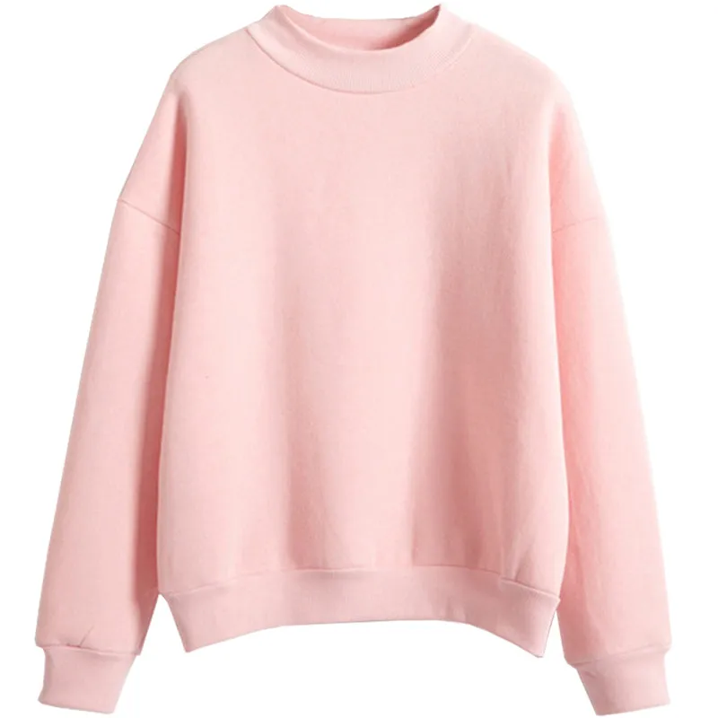 Cozy High Neck Sweatshirt for Everyday Wear