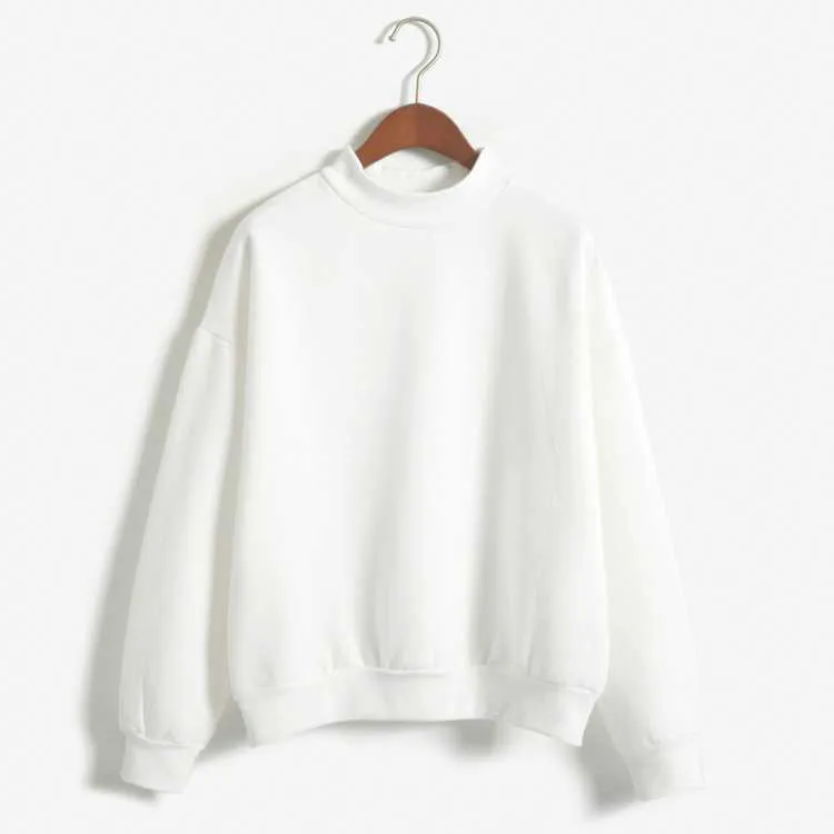 Cozy High Neck Sweatshirt for Everyday Wear