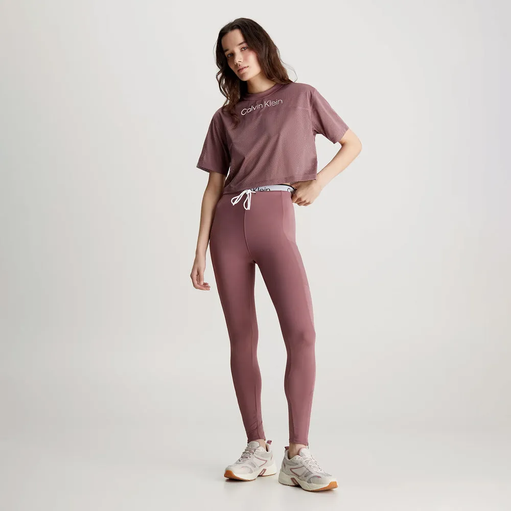 Cropped Gym T-Shirt - Rose