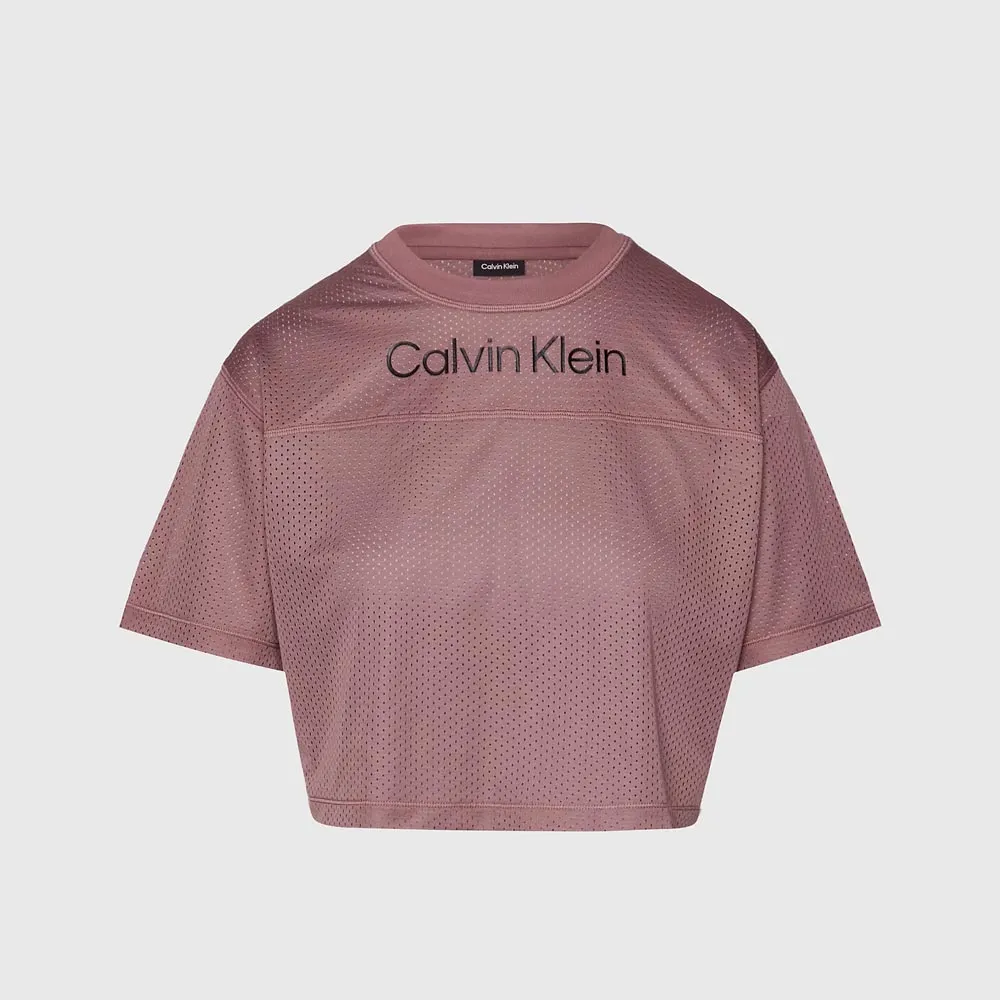 Cropped Gym T-Shirt - Rose