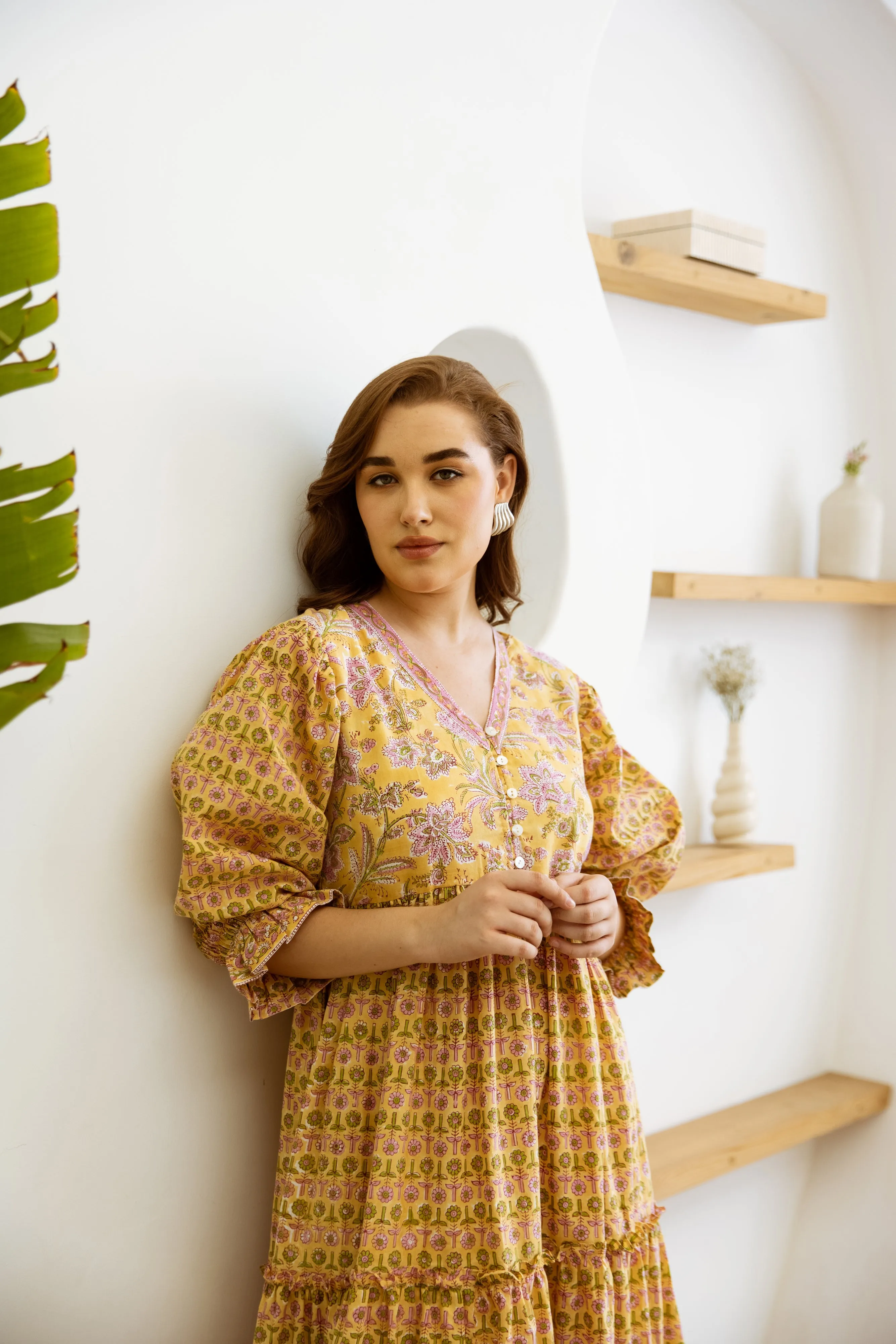 Daka Tier Ruffle Dress