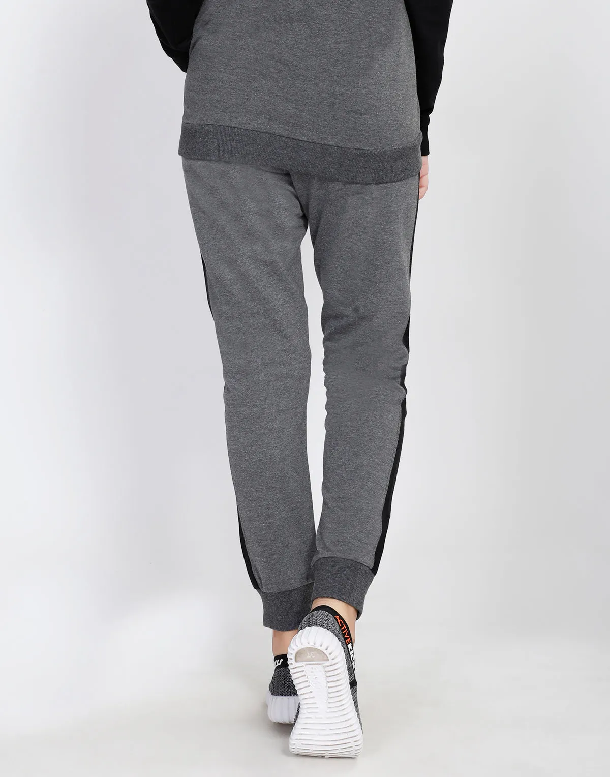 Dark Grey and Black Joggers