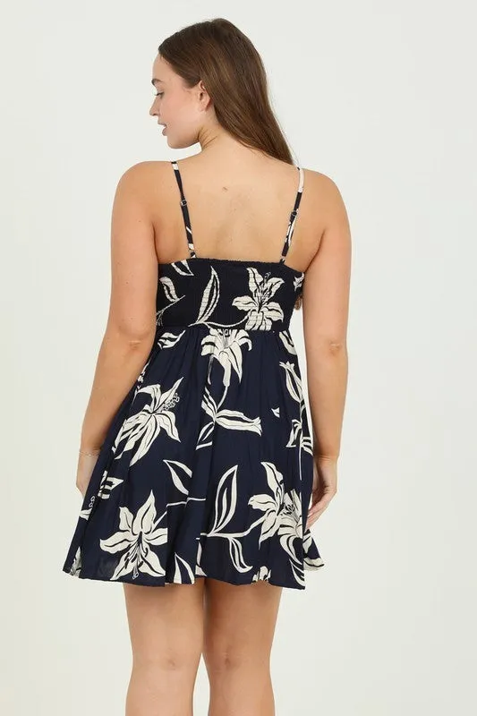 Dayna Skinny Strap Mini Dress