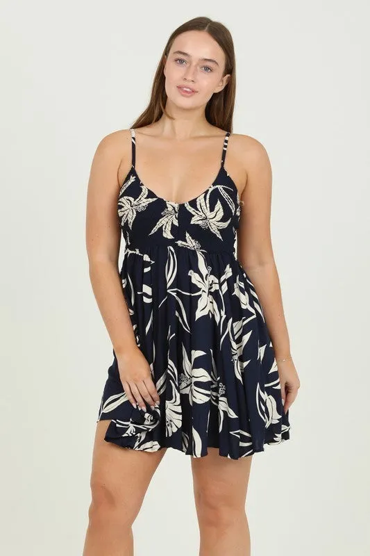 Dayna Skinny Strap Mini Dress
