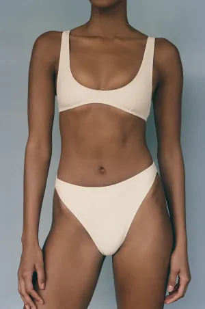 Dip Swim Top - Creme