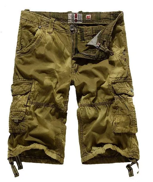 Distressed Fashion Beach Wear Cargo Shorts