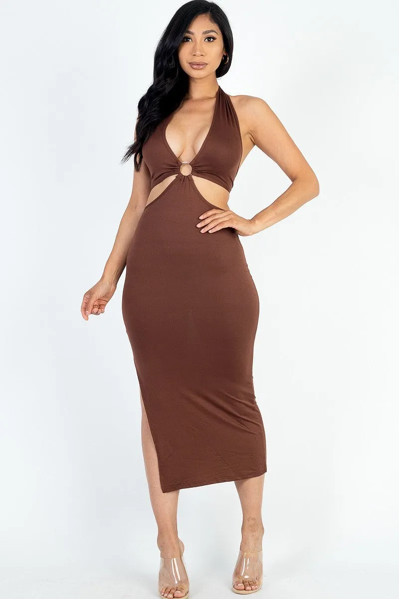 Double Back Tie Dress