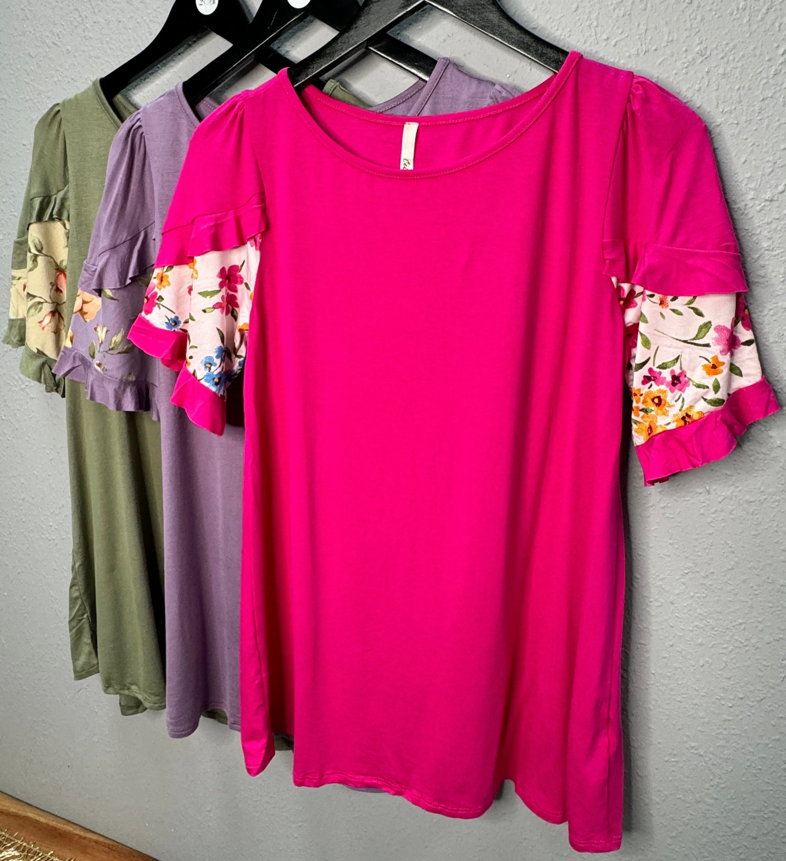 Double Layered Sleeves-Lilac