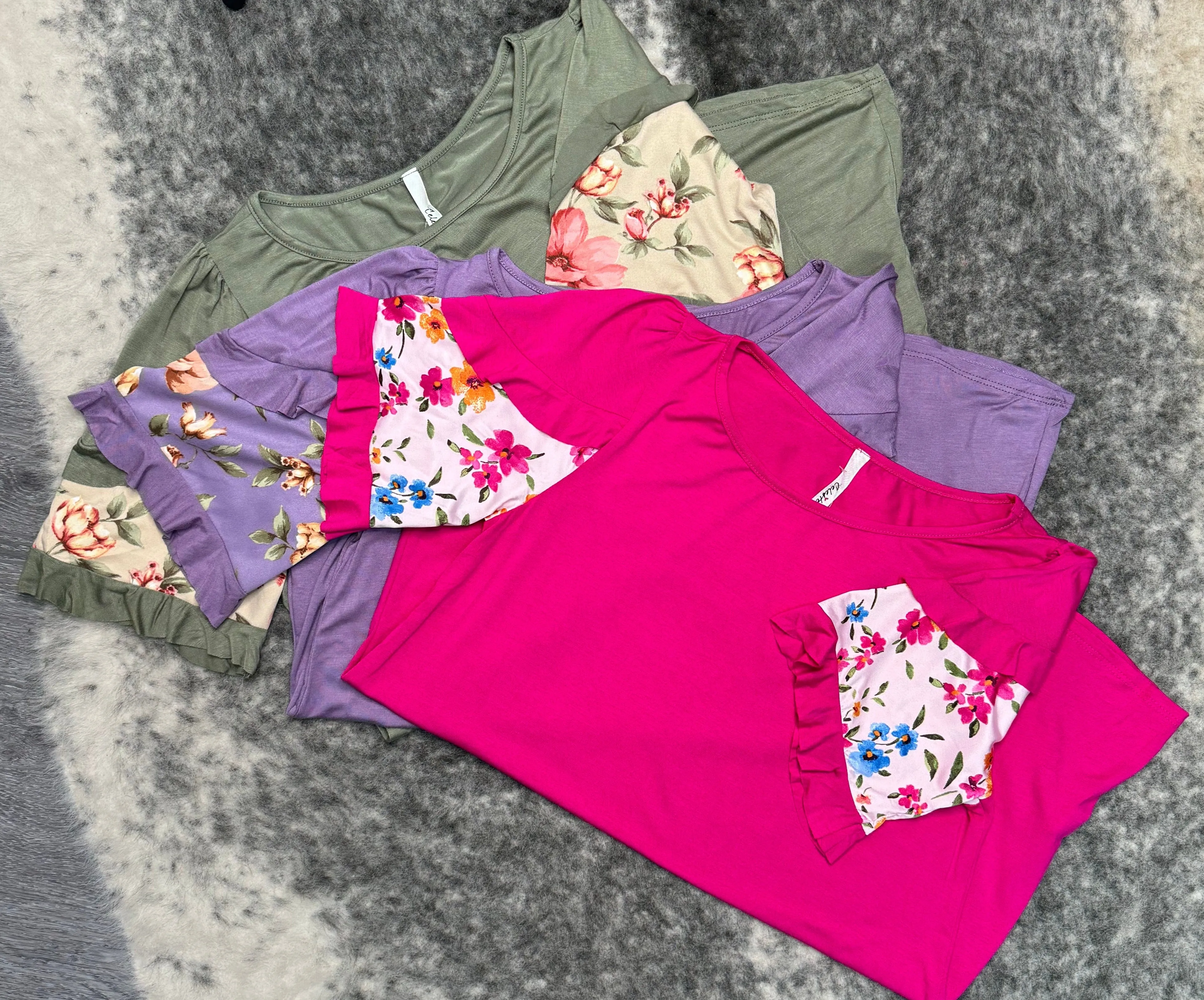 Double Layered Sleeves-Lilac
