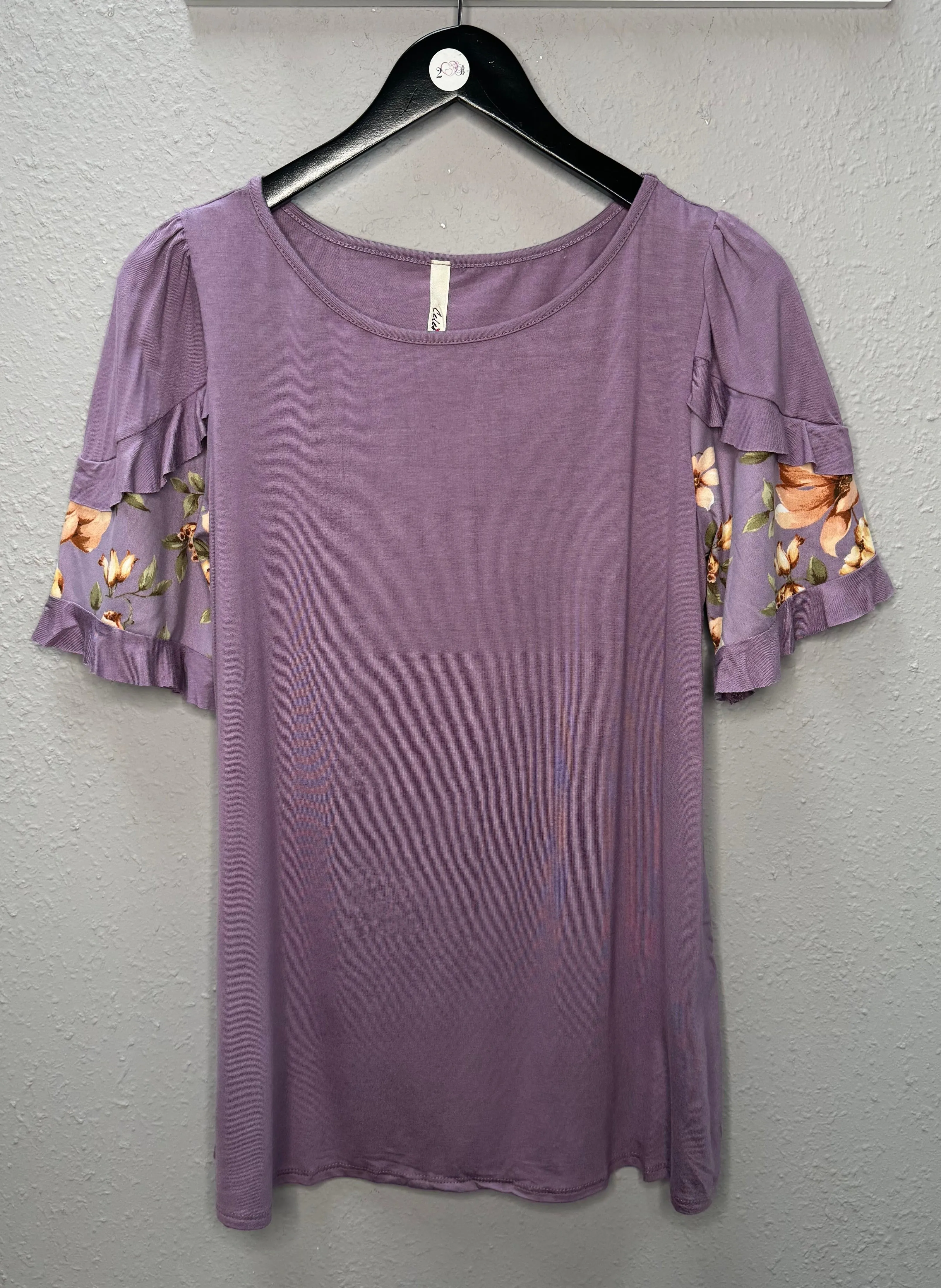 Double Layered Sleeves-Lilac