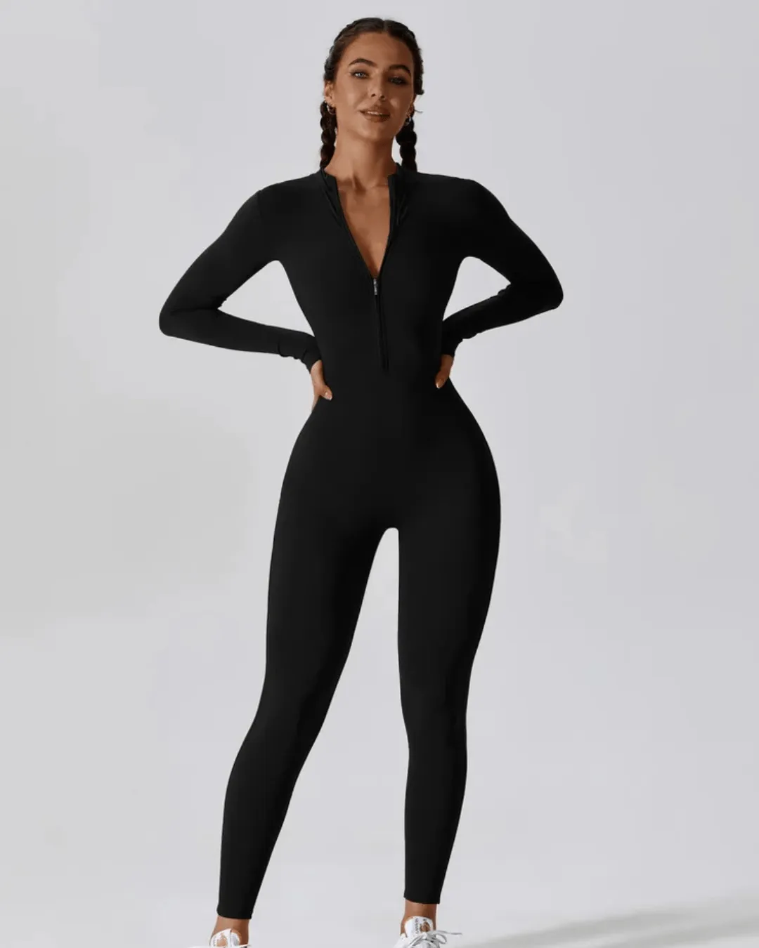EDEN SCULPTED HIGH-PERFORMANCE JUMPSUIT