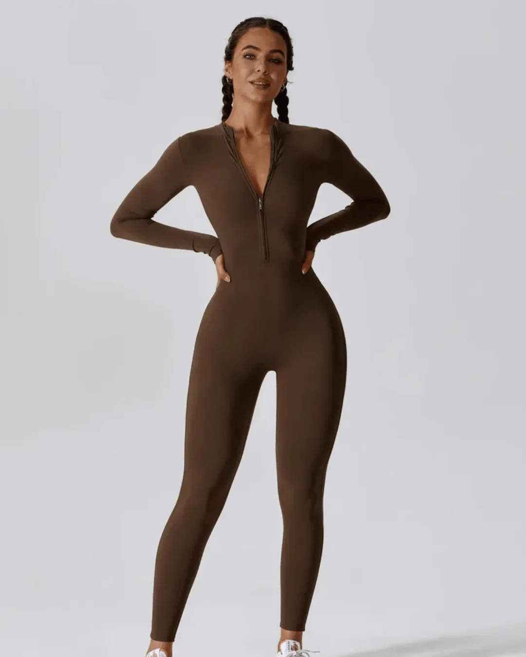 EDEN SCULPTED HIGH-PERFORMANCE JUMPSUIT