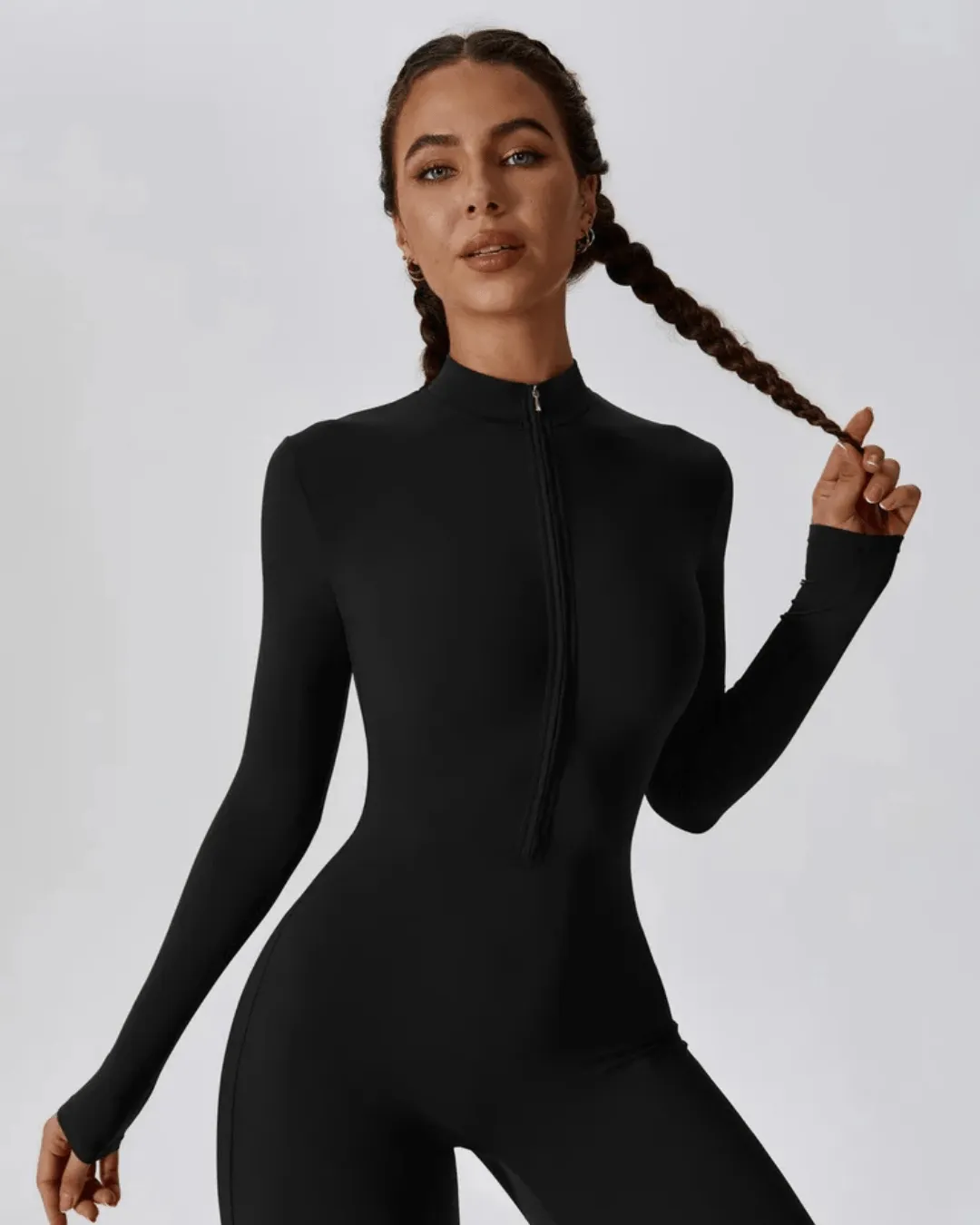 EDEN SCULPTED HIGH-PERFORMANCE JUMPSUIT
