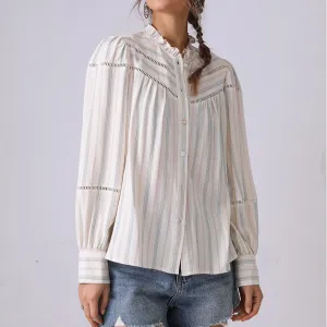 Elodie Soft Stripe Blouse