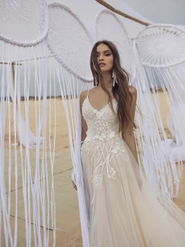 Embroidered Lace Dresses ELLE