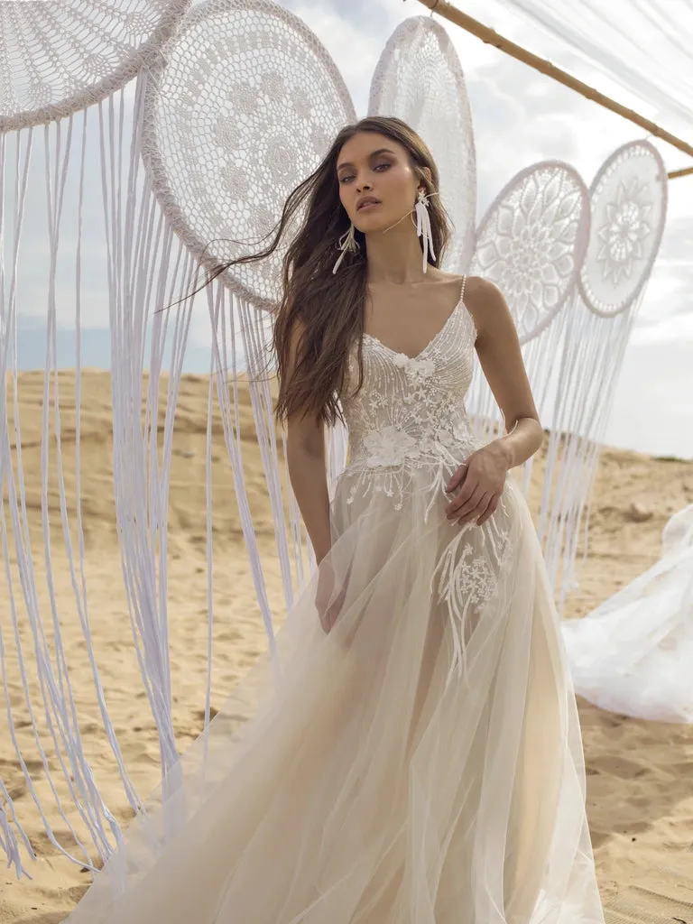 Embroidered Lace Dresses ELLE