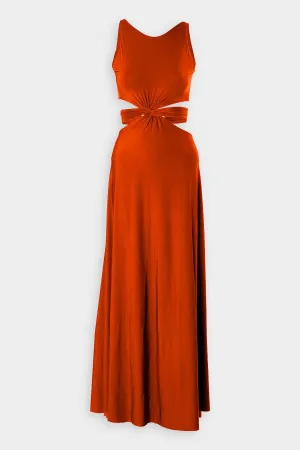 Etale Bodydress in Orange Brick