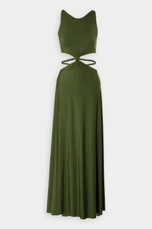 Etale Bodydress in Pesto
