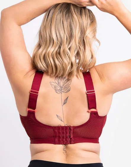 Everymove Wired Multiway Sports Bra CK043113 Beet Red/Coral