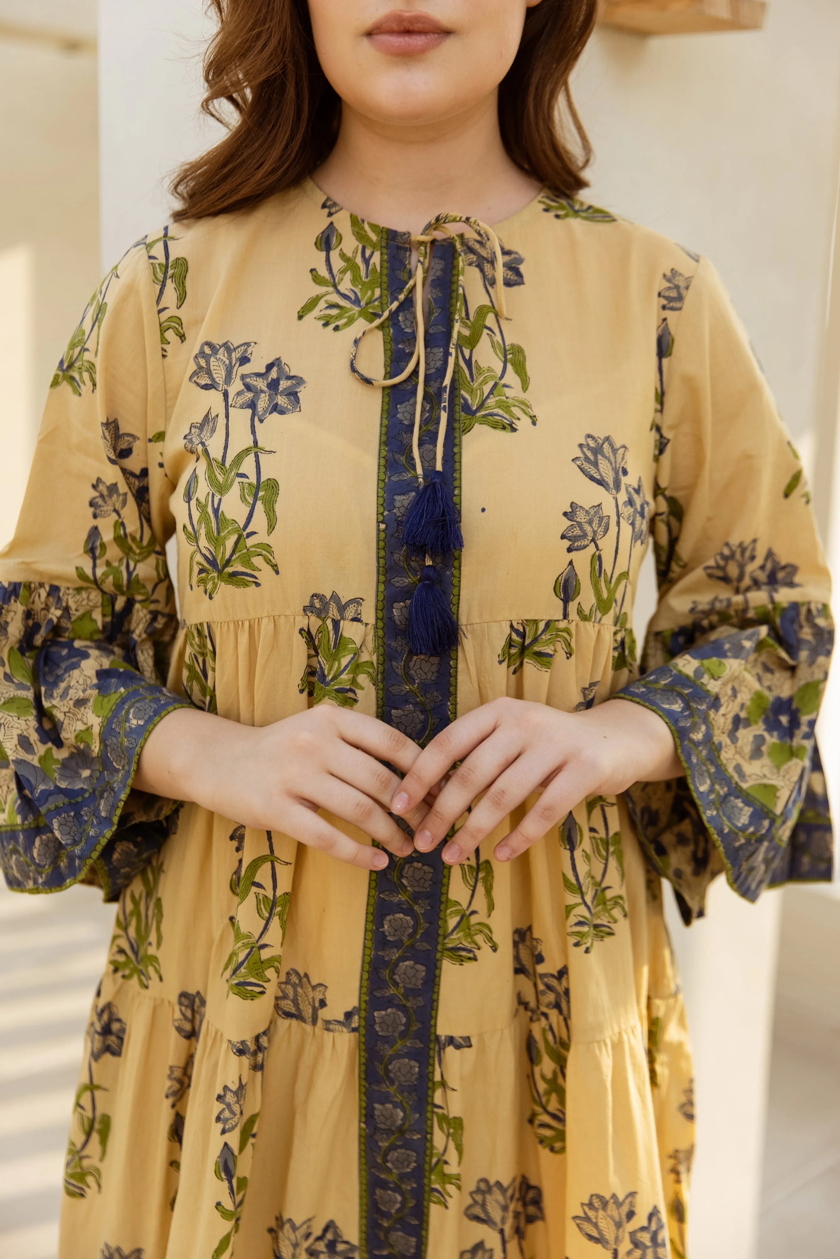 Falguni Tier Ruffle Dress