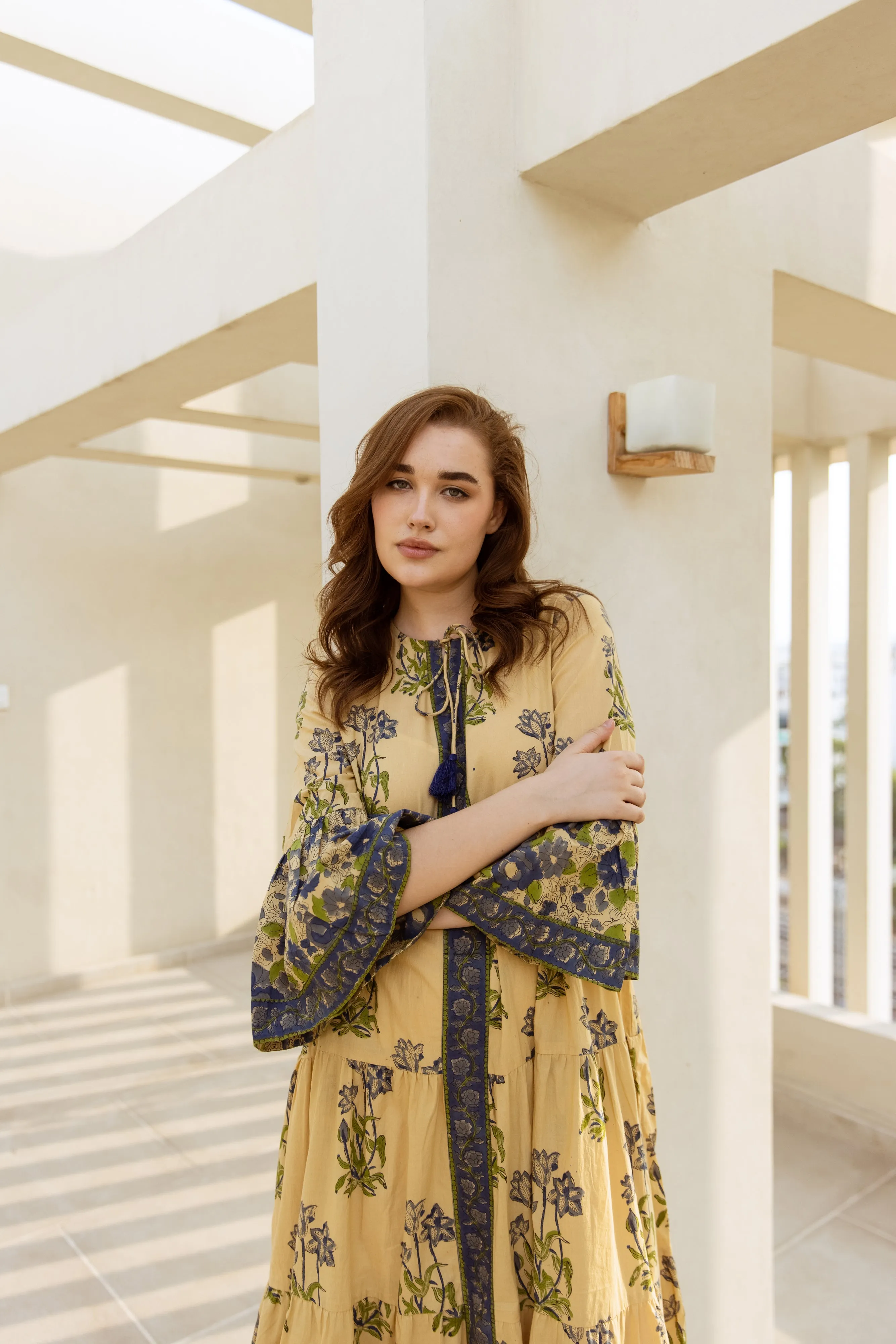 Falguni Tier Ruffle Dress
