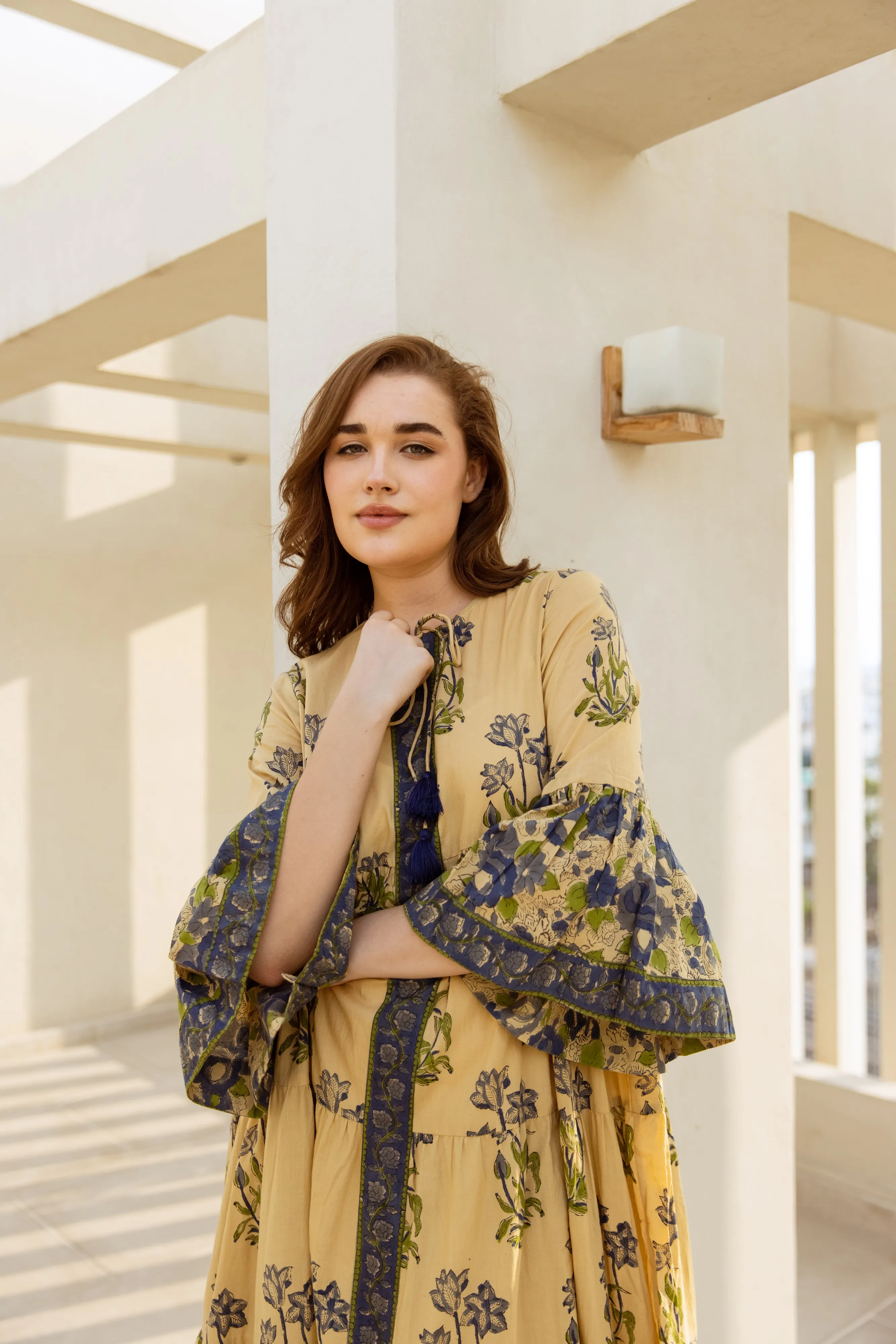 Falguni Tier Ruffle Dress