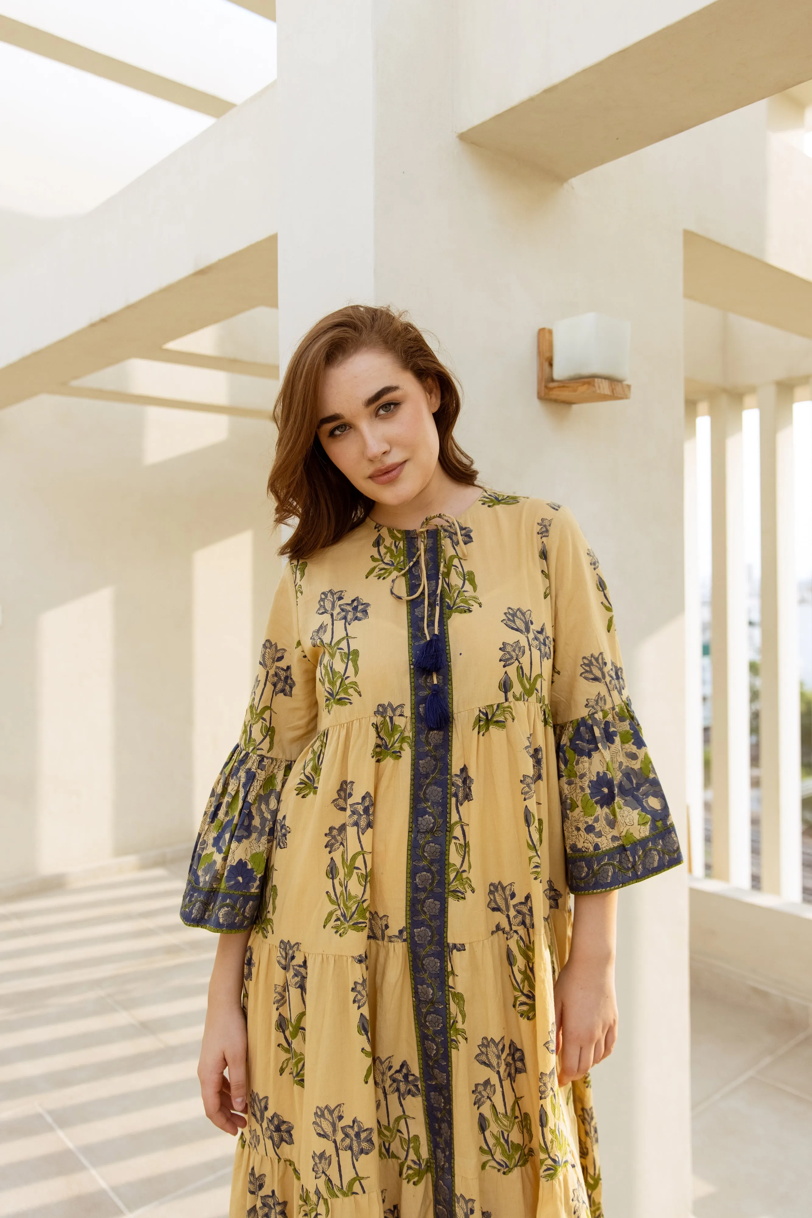 Falguni Tier Ruffle Dress