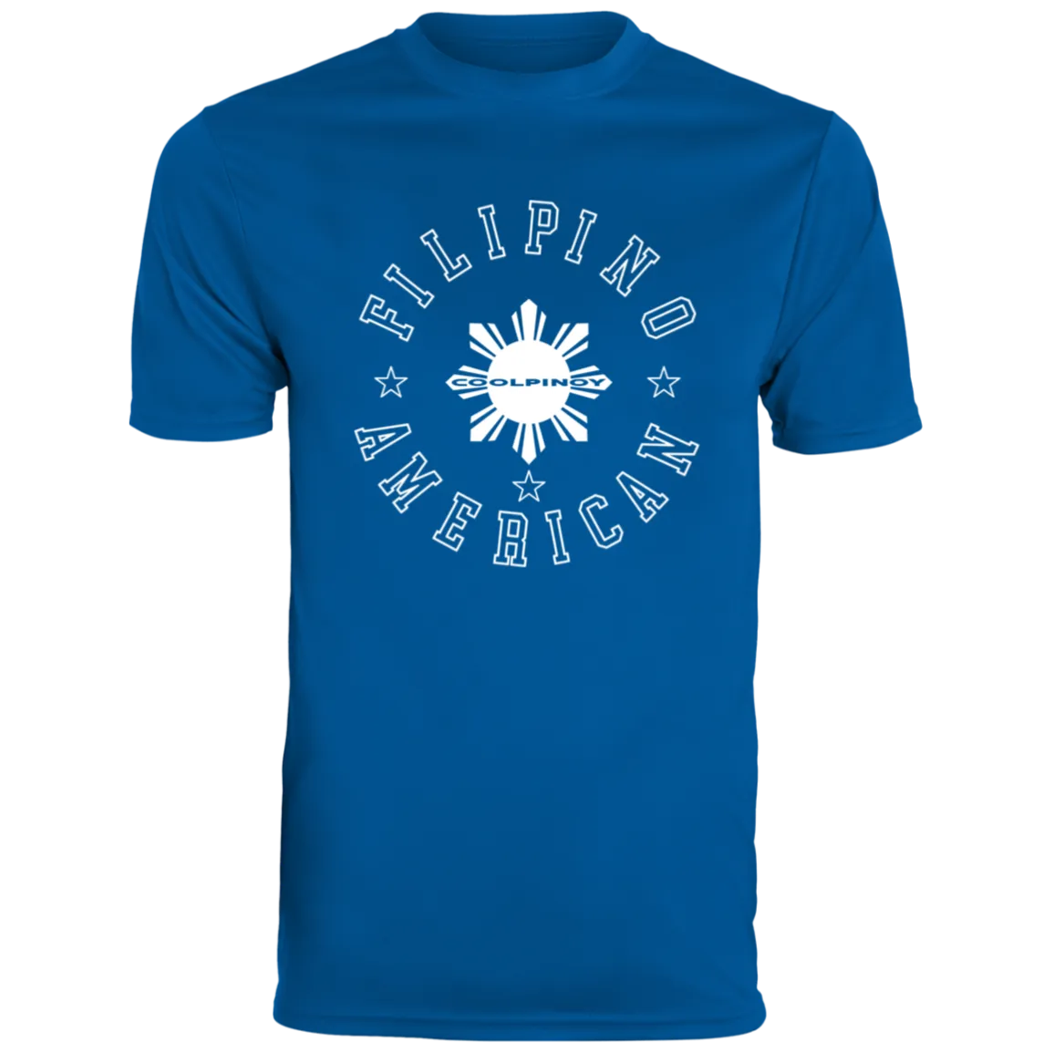 Filipino American White Sun Moisture-Absorbing Shirt