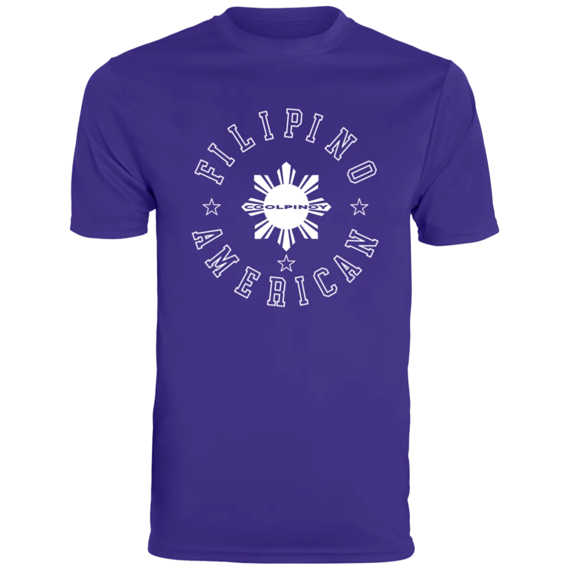 Filipino American White Sun Moisture-Absorbing Shirt