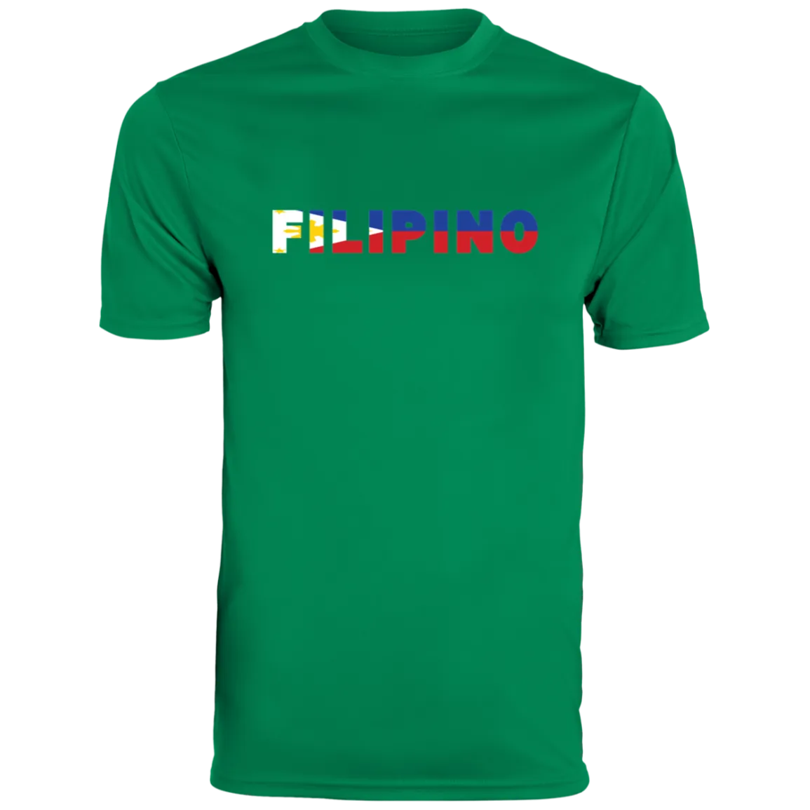 Filipino with Flag Embedded Moisture-Absorbing Shirt