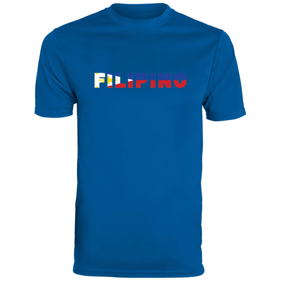 Filipino with Flag Embedded Moisture-Absorbing Shirt