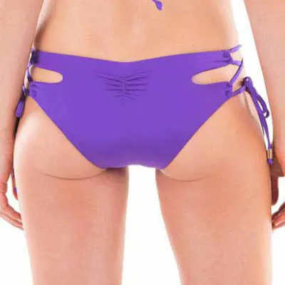 FINAL SALE Cutout String Bikini Bottom Cheeky or Classic Cut