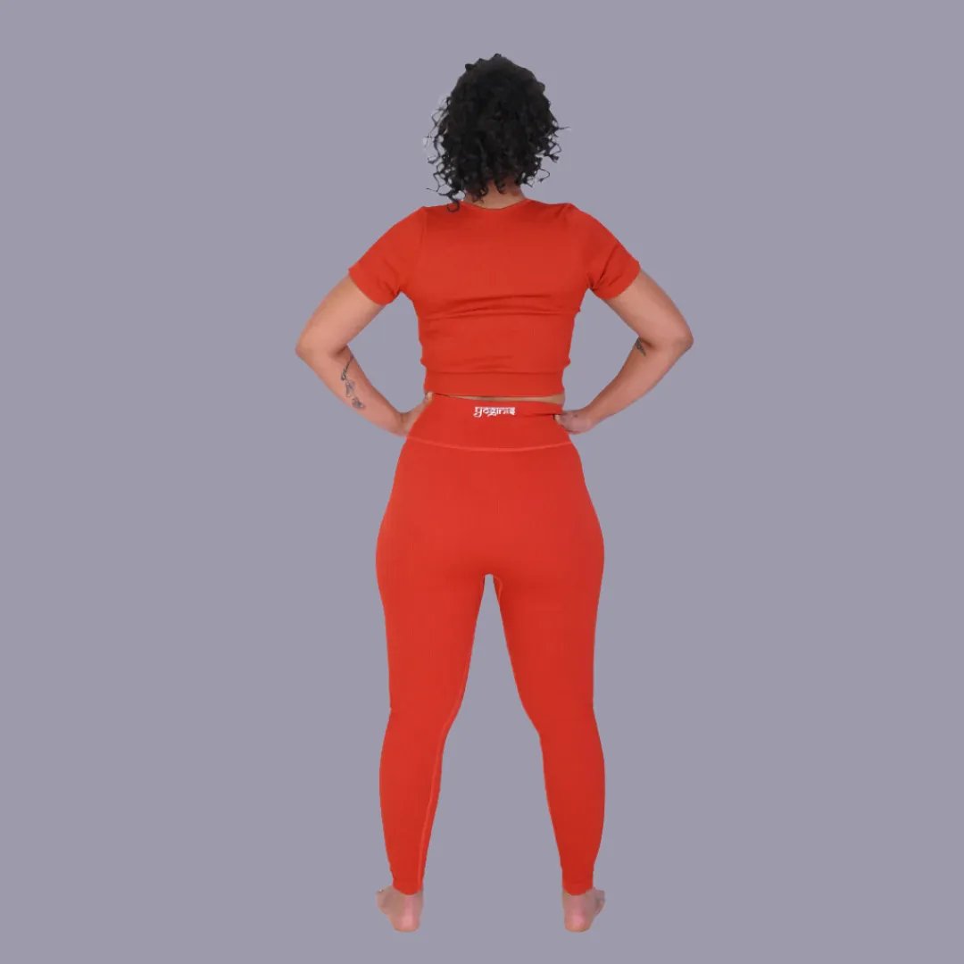 FitHug Set - Orange Red