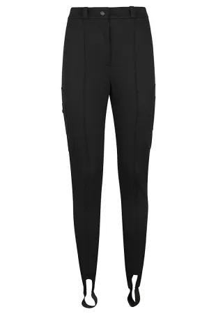 Fitted Tailored Leggings With Lurex Detail