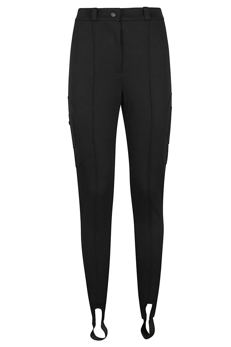 Fitted Tailored Leggings With Lurex Detail