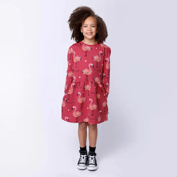 Flamingo Party Dress