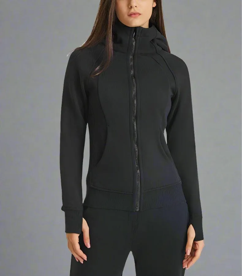FlexFit Women's Performance Hoodie – High-Quality Activewear