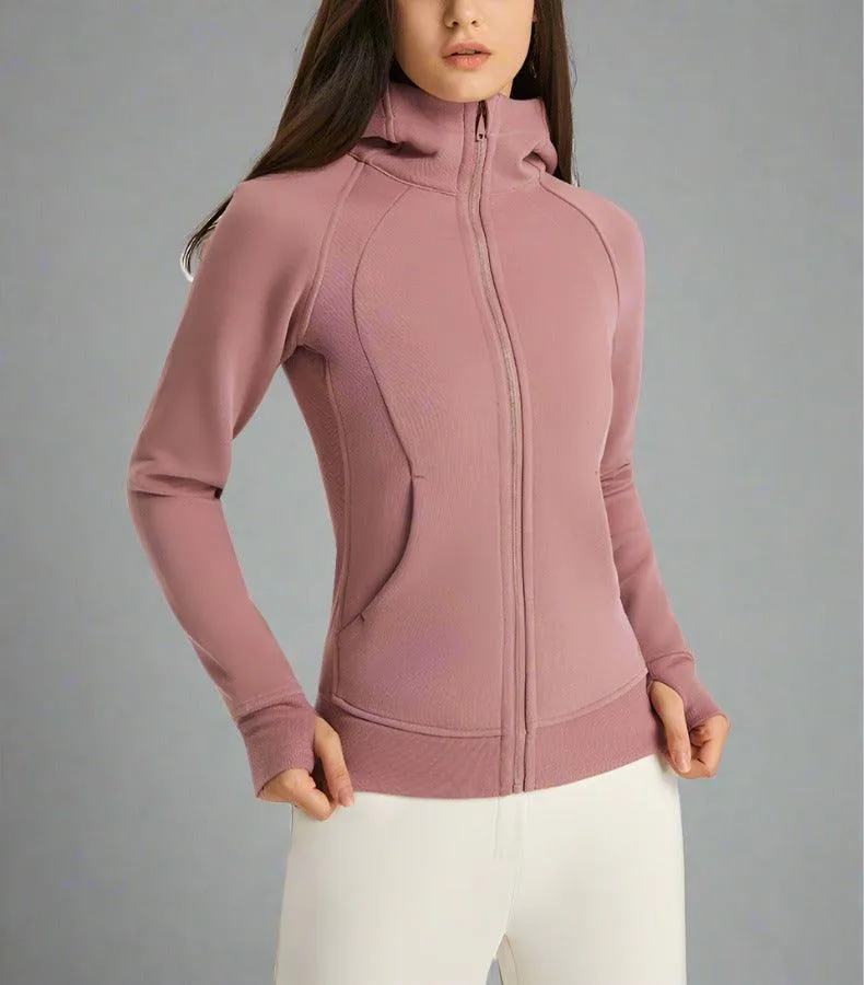 FlexFit Women's Performance Hoodie – High-Quality Activewear