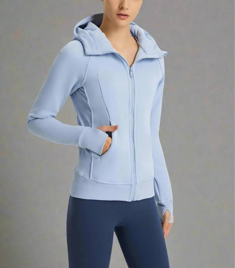 FlexFit Women's Performance Hoodie – High-Quality Activewear