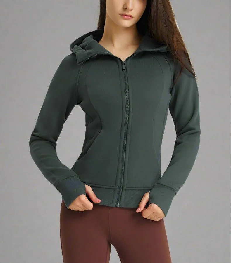 FlexFit Women's Performance Hoodie – High-Quality Activewear