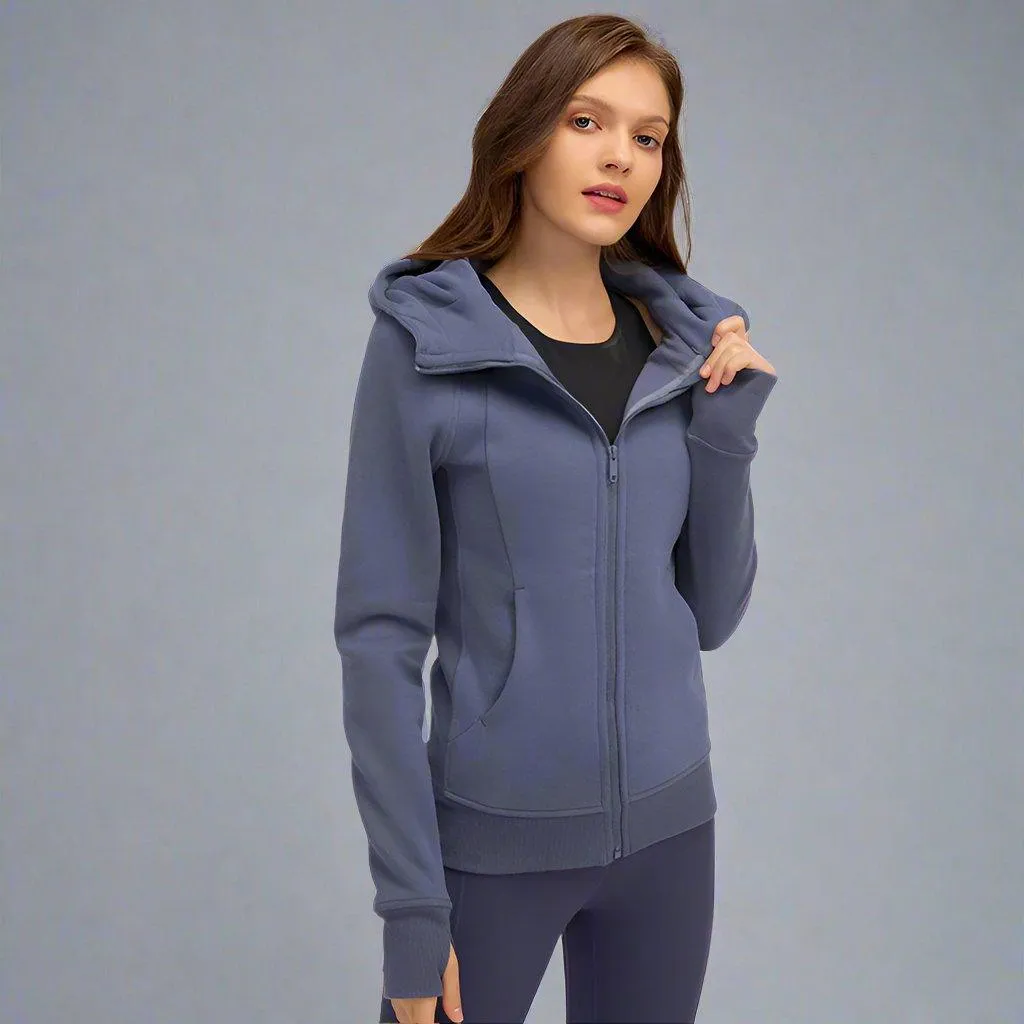 FlexFit Women's Performance Hoodie – High-Quality Activewear