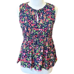 Floral Gathered Tank