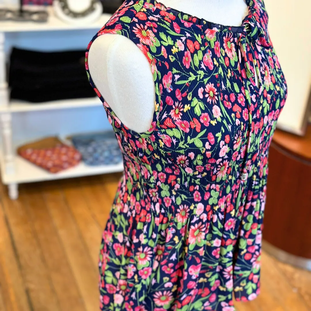 Floral Gathered Tank